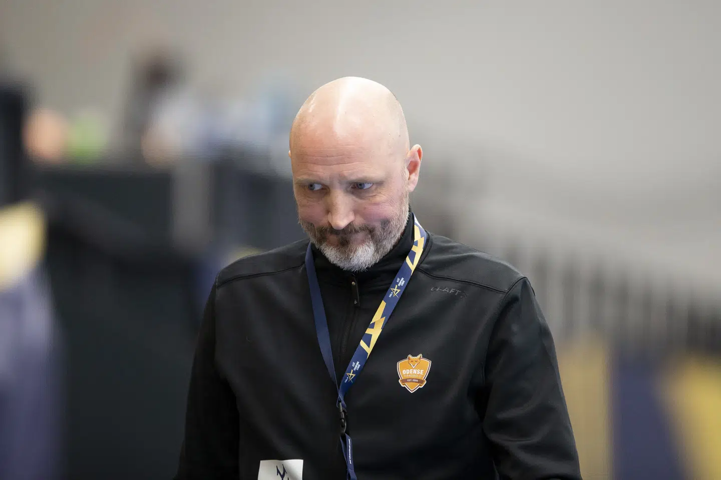 Ulrik Kirkely har endelig fået afklaring på, hvordan Odenses Champions League-playoffkampe mod Vipers skal afvikles. Frank Cilius/Ritzau Scanpix