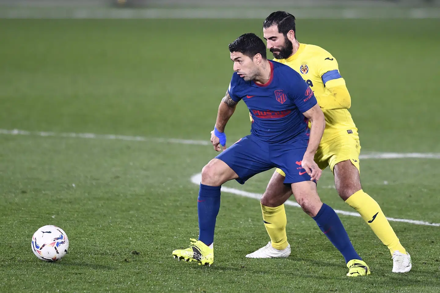 Luis Suárez var en af de spillere, Barcelona sagde farvel til før denne sæson for at spare på lønudgifterne. Jose Breton/Ritzau Scanpix