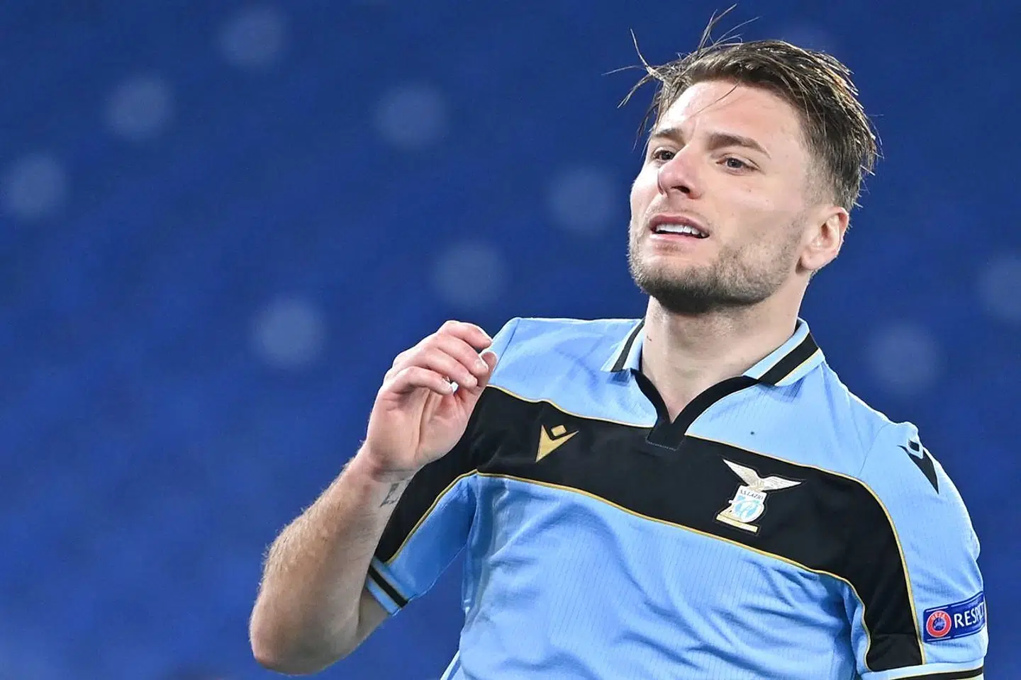 Ciro Immobile og Lazio står i en helt absurd situation.