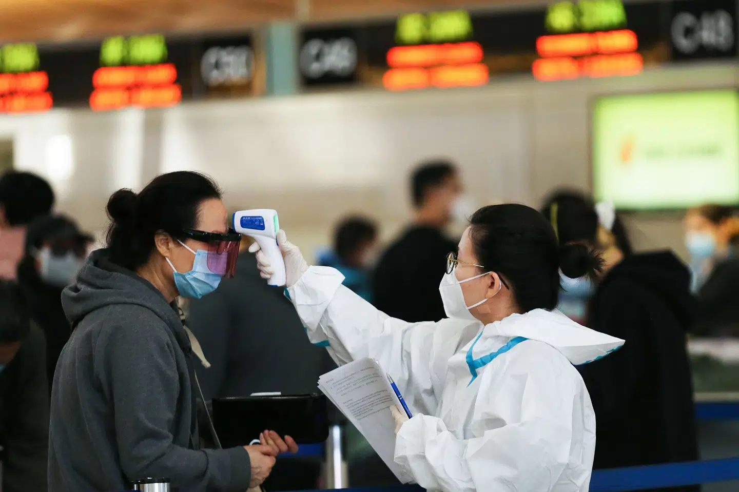 Kina, som det i store og hele har kontrol over coronavirusset, begyndte i januar at foretage anale coronatest. (Arkivfoto) Mario Tama/Ritzau Scanpix