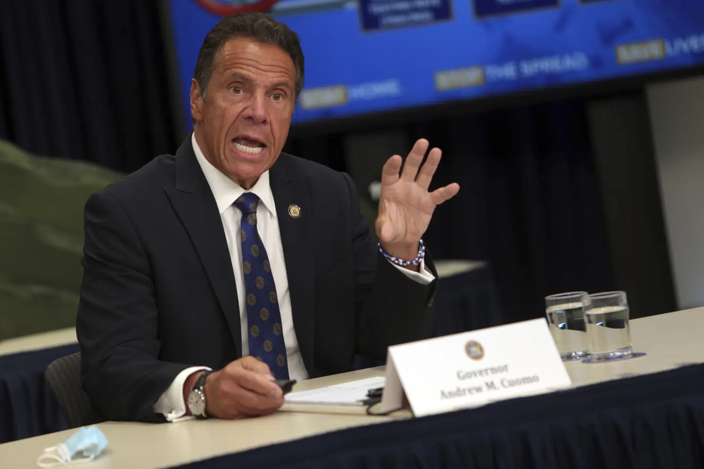 Andrew Cuomo har været guvernør for delstaten New York siden 2010. Beskyldninger fra tre kvinder om upassende opførsel har fået borgmesteren i New York til at opfordre Cuomo til at trække sig. (Arkivfoto). Mpi43/Mediapunch/Ritzau Scanpix