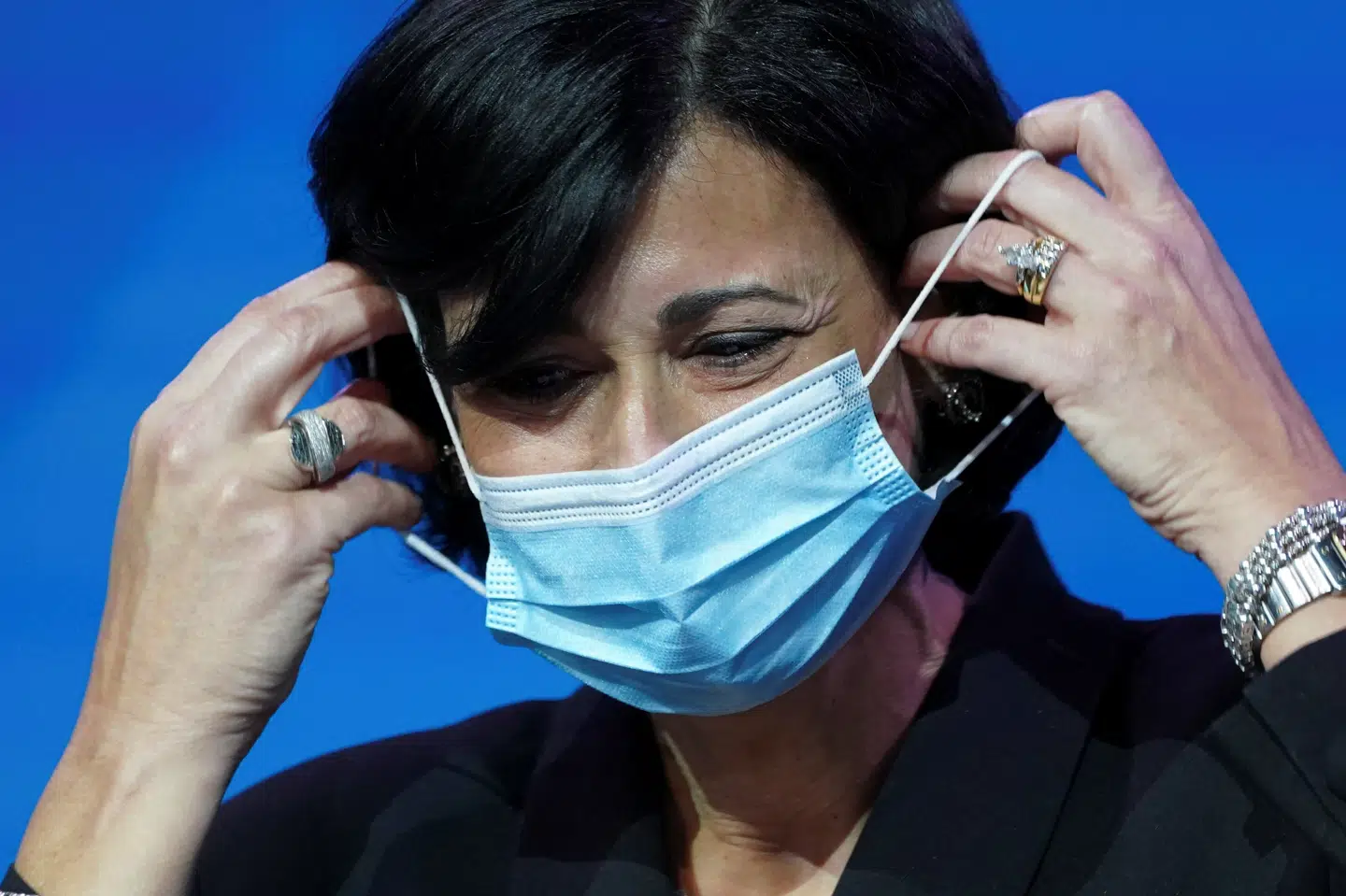 Lederen af USA's Center for Sygdomskontrol og Forebyggelse (CDC), Rochelle Walensky, er bekymret over de seneste coronatal i USA. (Arkivfoto) Kevin Lamarque/Reuters