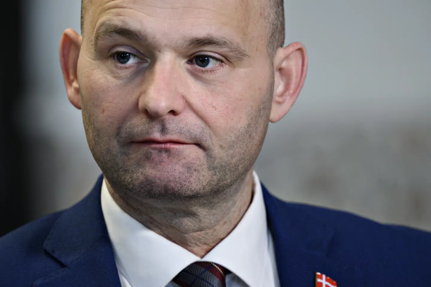 Søren Pape Poulsen (K) mener, at hastigheden i genåbningsforhandlingerne er alt for langsom. Det samme mener andre partiledere i blå blok. Philip Davali/Ritzau Scanpix