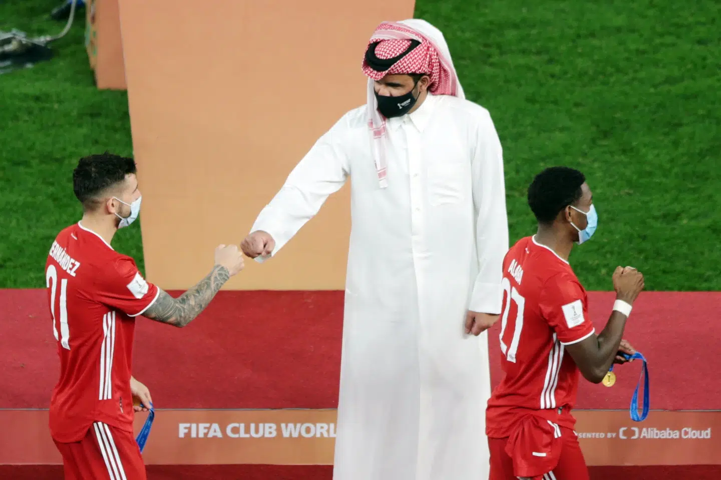 I februar vandt Bayern München VM for klubhold. Turneringen blev afholdt i Qatar, der næste år er vært for VM. Mohammed Dabbous/Reuters