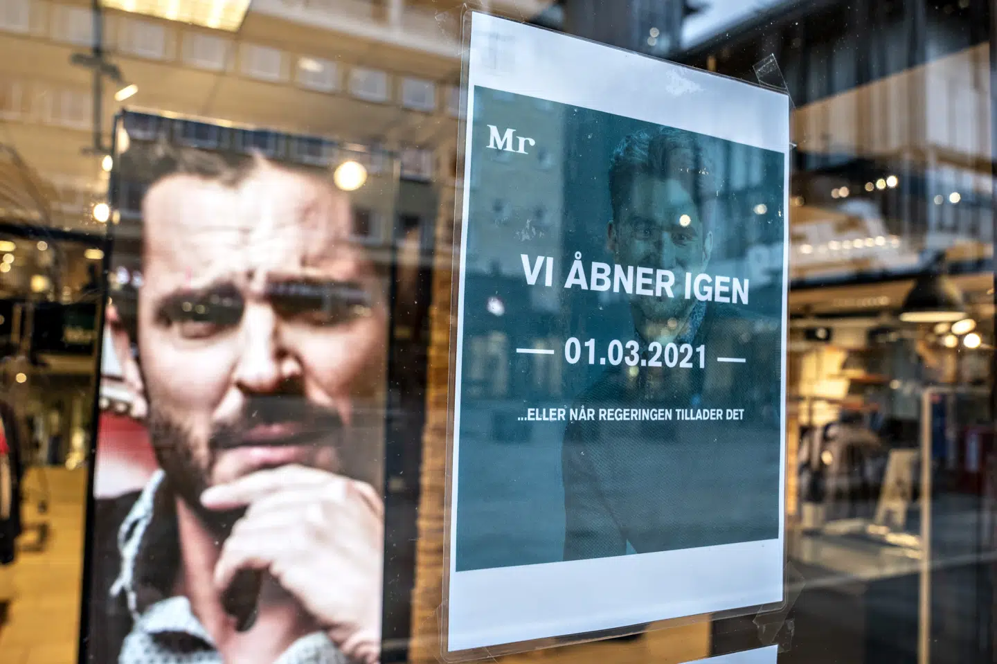 Mandag kan detailhandlen igen byde kunderne velkomne i butikkerne. Henning Bagger/Ritzau Scanpix