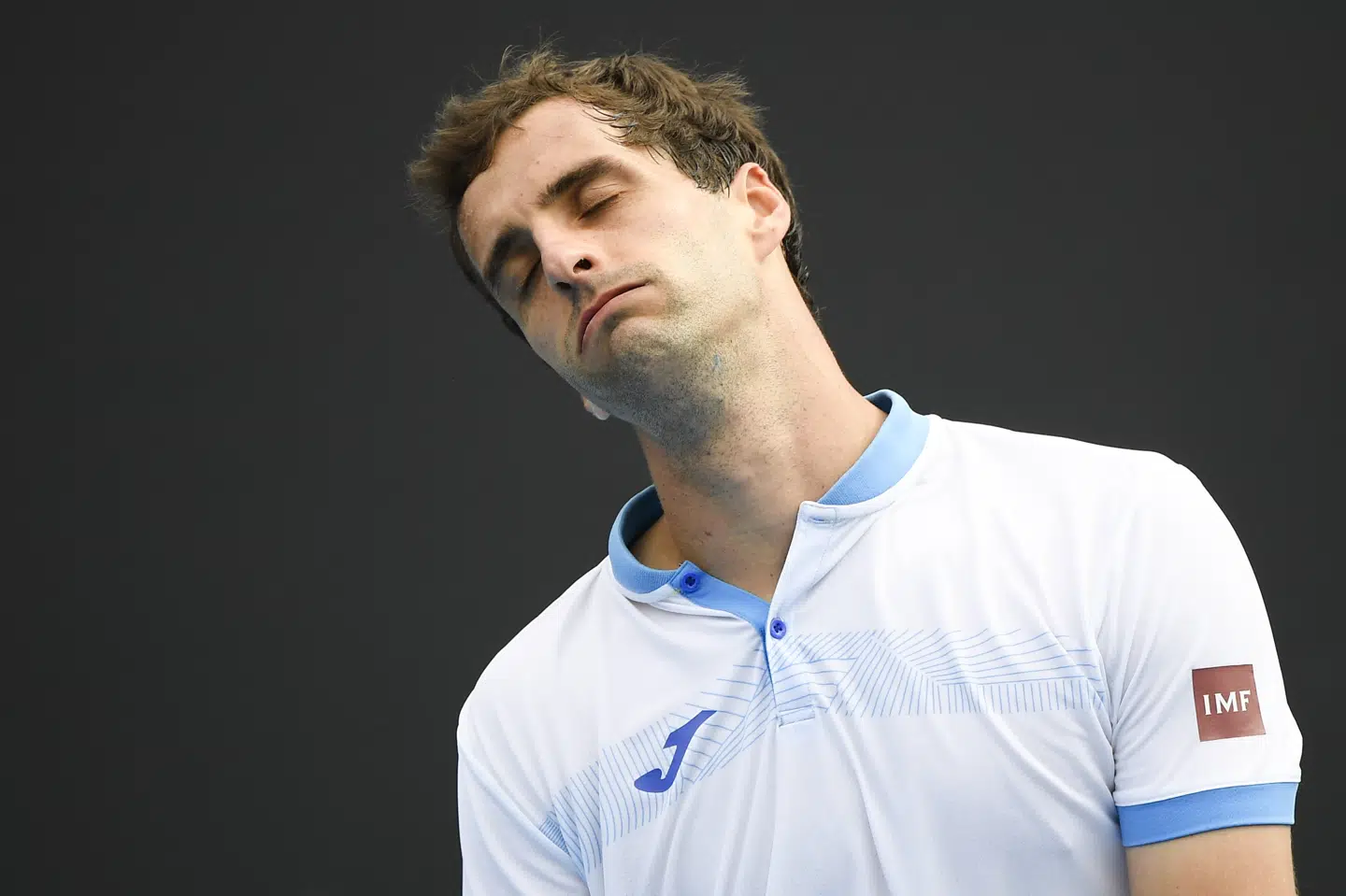 Her ses Albert Ramos Viñolas under Australian Open i februar. Andy Brownbill/Ritzau Scanpix