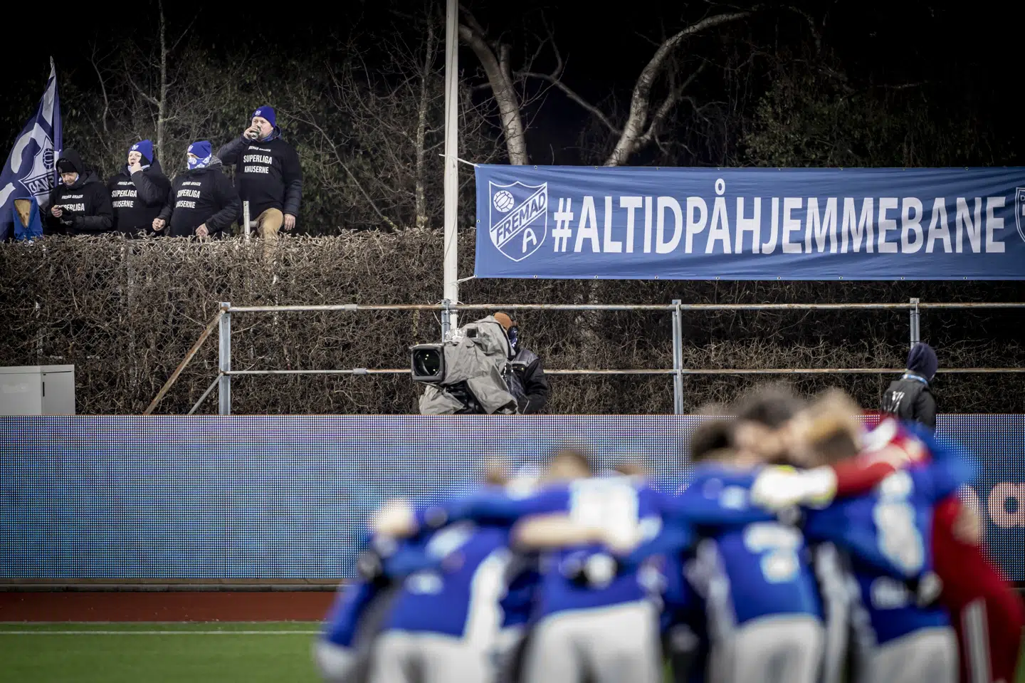 Fremad Amager var foran med 2-1 indtil kort før tid hjemme mod Hobro, men det endte med en pointdeling og et 2-2-resultat. (Arkivfoto) Mads Claus Rasmussen/Ritzau Scanpix