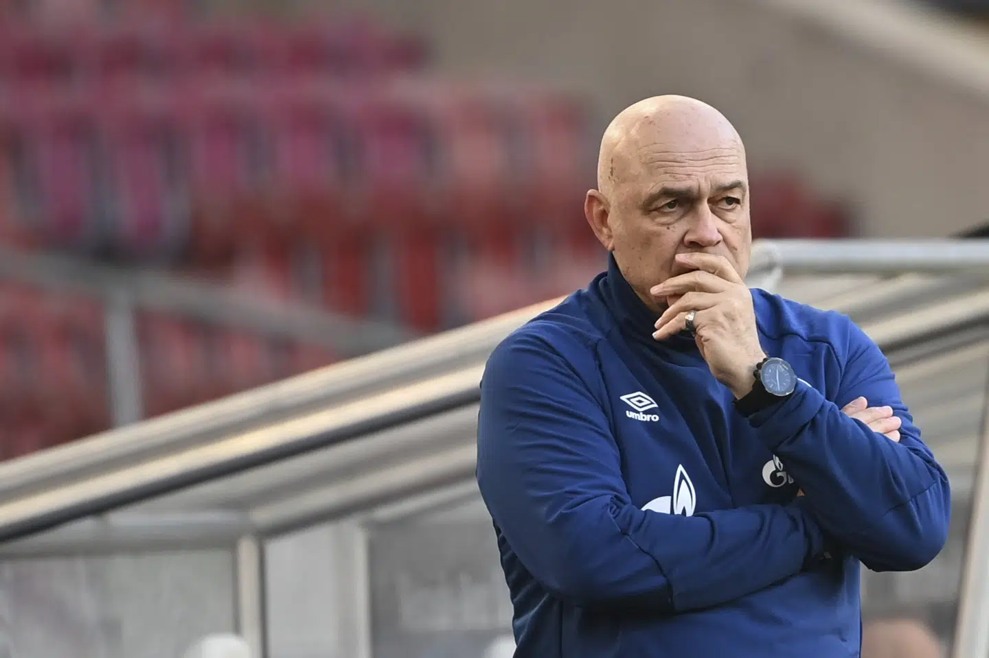 Christian Gross lykkedes aldrig med at få vendt bøtten i Schalke. Sebastian Gollnow/Ritzau Scanpix