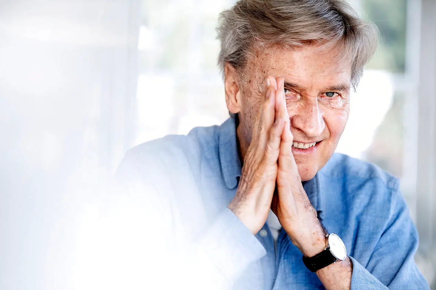 Selvom han var knap 60, da han fik sit sidste barn, fortryder Jørgen de Mylius, at han ikke fik flere.