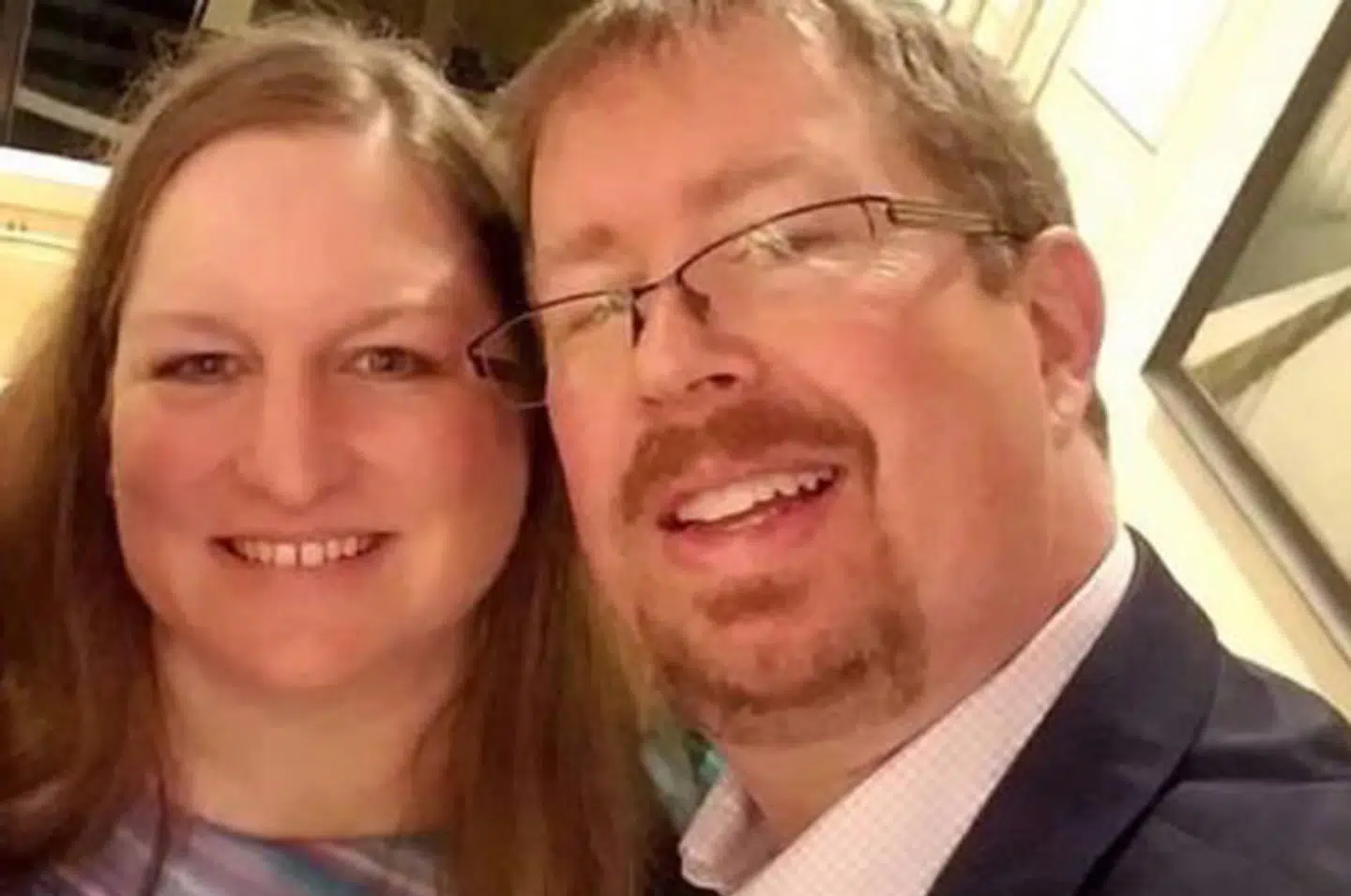 Jennifer og James Faith, da de begge to var i live.