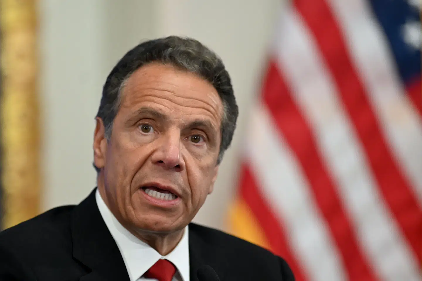 Andrew Cuomo blev i USA lidt af en national stjerne sidste forår for sine pressemøder om coronakrisen, der blev betegnet som ærlige og empatiske. Siden er hans stjerne dog falmet en del. (Arkivfoto) Johannes Eisele/Ritzau Scanpix