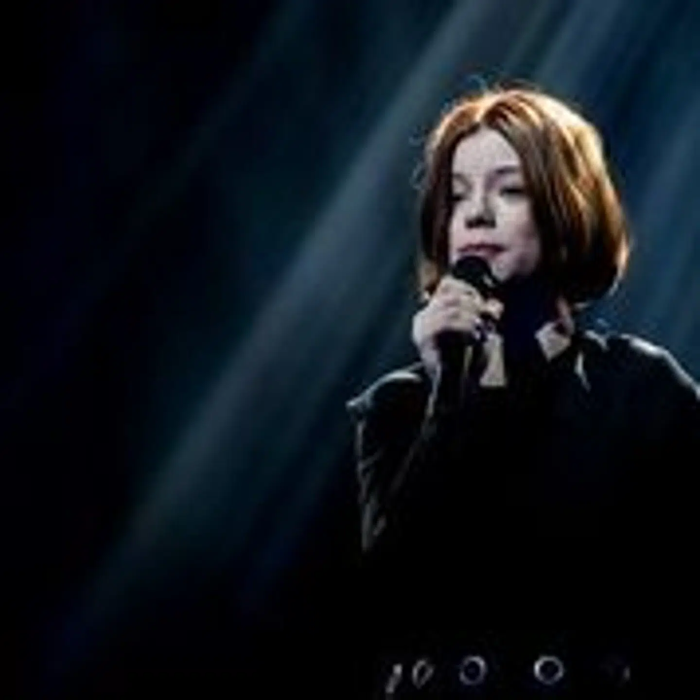 Lucca Dahl Nordlund under sin første live optræden i 'X Factor'. Foto TV2.