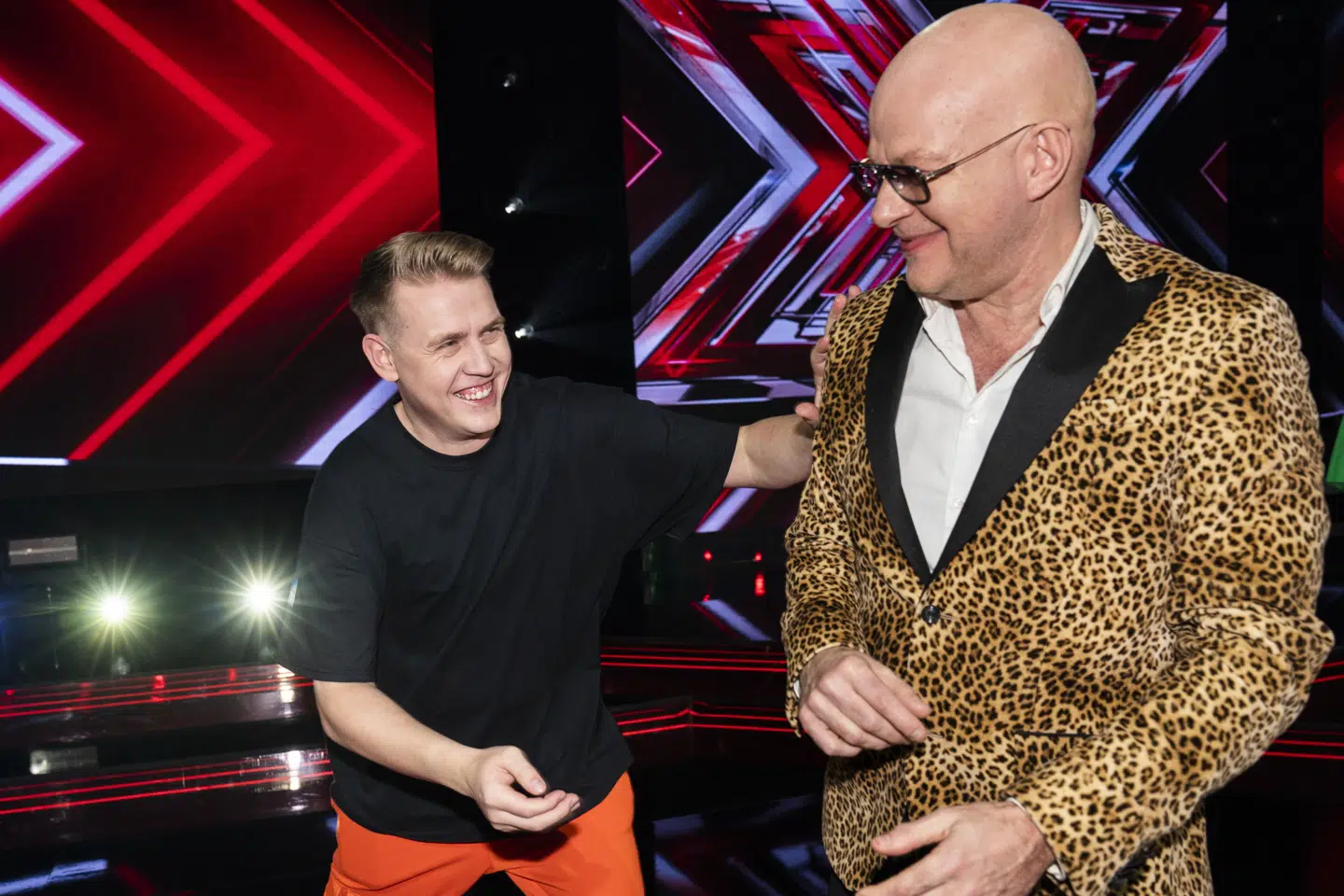 Fronterne er blevet trukket op mellem de to bonkammerater Martin Jensen og Thomas Blachman. Martin Sylvest/Ritzau Scanpix