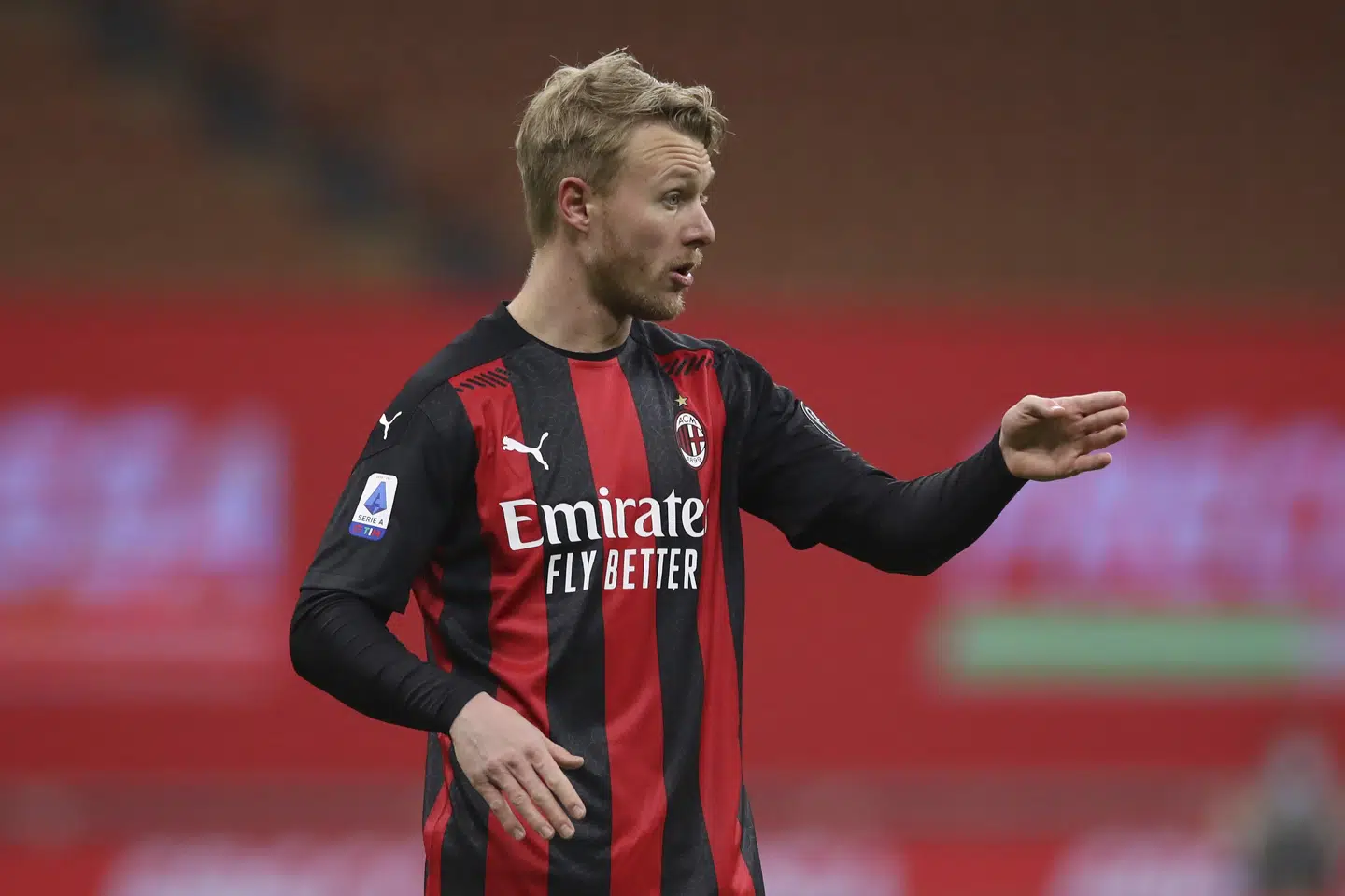 Simon Kjær og AC Milan er faldet til andenpladsen i Serie A og har fire point til bysbørnene fra Inter. Jonathan Moscrop/Ritzau Scanpix