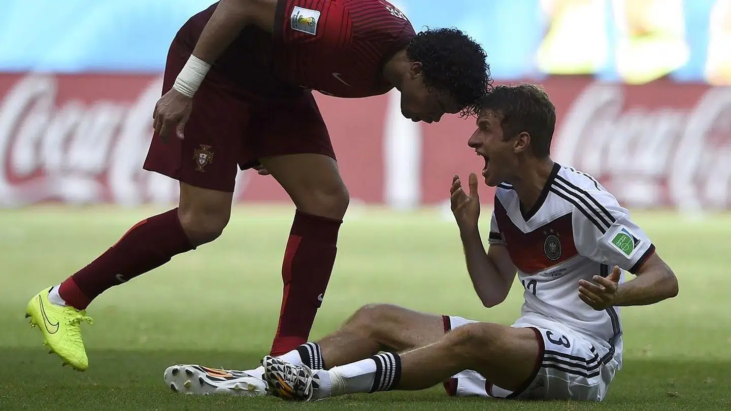 På banen havde Pepe ofte svært ved at styre sit temperament.