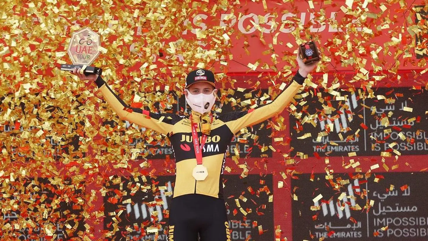 Jonas Vingegaard tog karrierens største sejr ved World Tour-løbet UAE Tour.