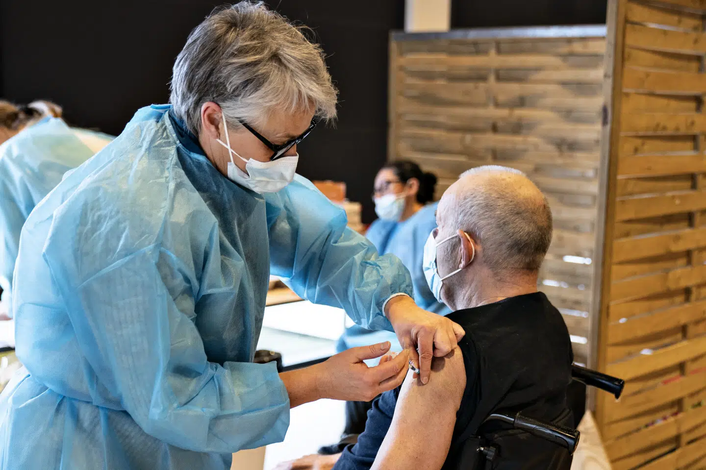 Samlet indgår 39.040 beboere på plejehjem og 331.039 sundhedsarbejdere i undersøgelse om effektiviteten af vaccinen fra Pfizer/BioNTech. (Arkivfoto) Henning Bagger/Ritzau Scanpix