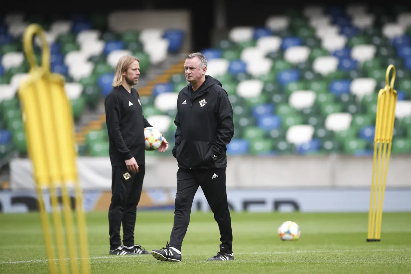 Nordirlands assistenttræner, Austin MacPhee, er ny mand i FC Midtjyllands trænerstab. Christian Charisius/Ritzau Scanpix