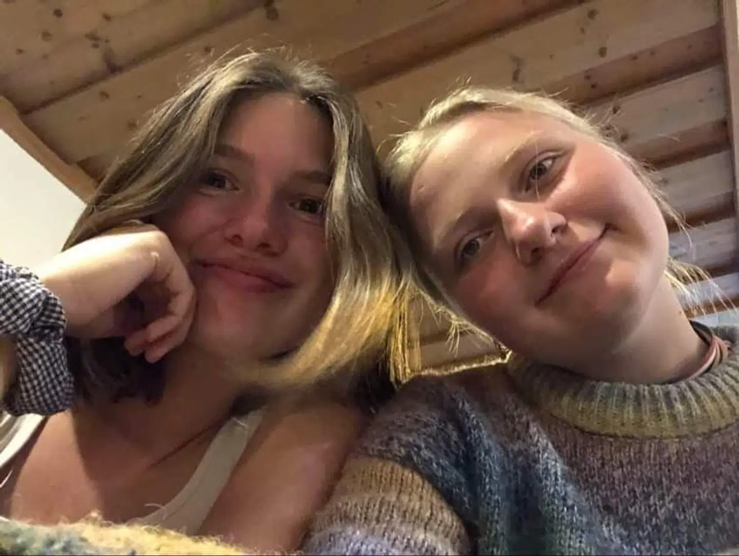 Anna Lehmann (tv.) og Laura Tranum Kristensen (th.) fra Adventure Efterskole i Broager.