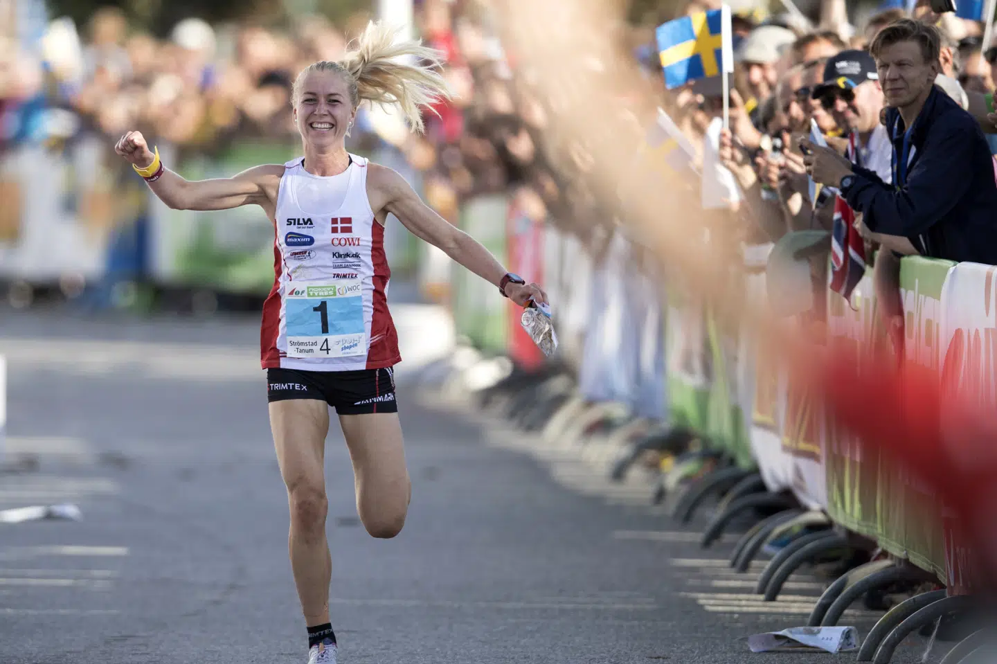 Maja Alm er syvdobbelt verdensmester i orienteringsløb. Til sommer kan hun føje flere VM-guldmedaljer til samlingen. (Arkivfoto) Bjorn Larsson Rosvall/Ritzau Scanpix