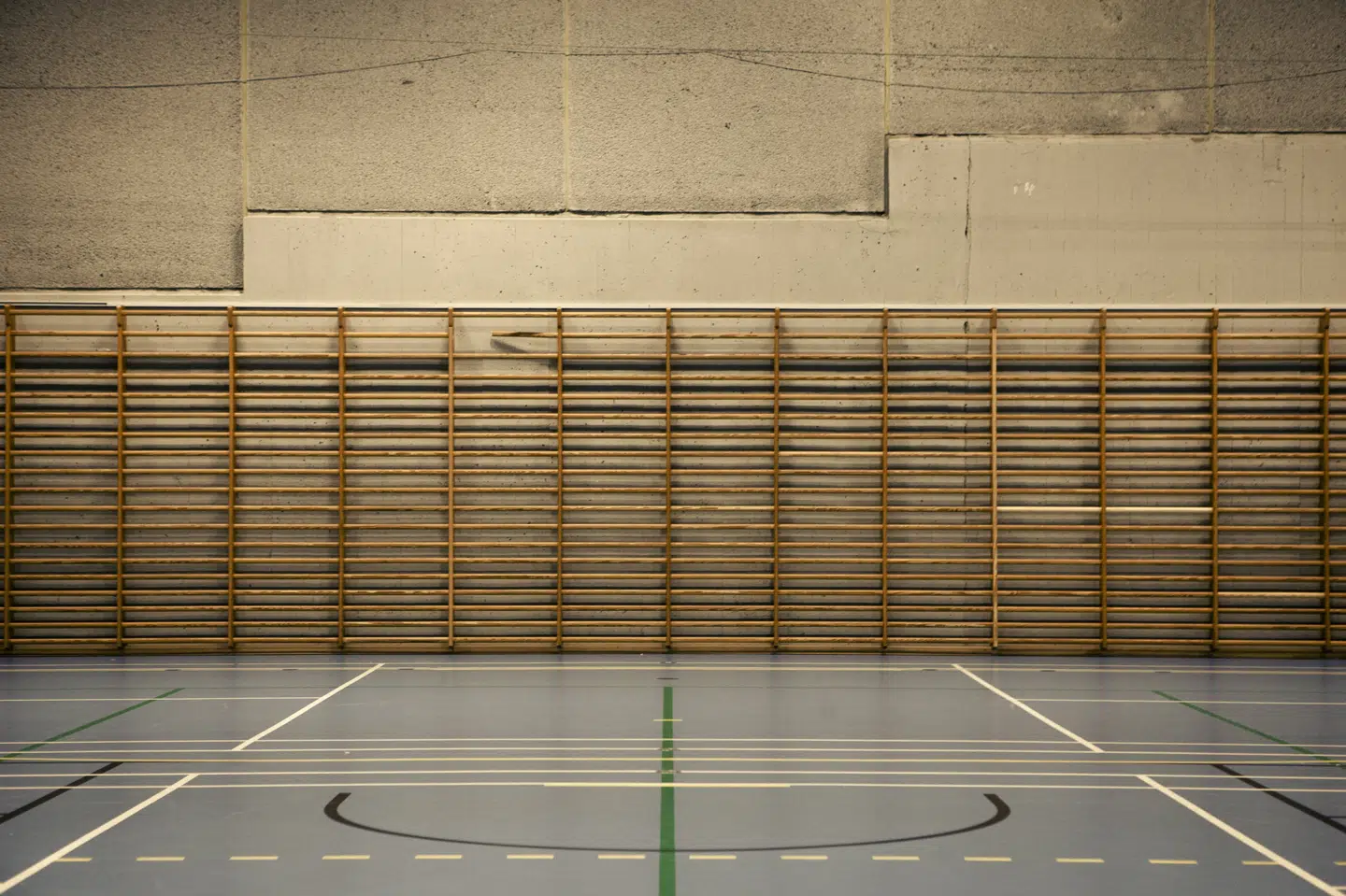 Der har stået tomme sportshaller på skoler og i foreninger over hele landet de seneste måneder. Og det har betydet, at mange børn langtfra har rørt sig nok under nedlukningen, viser undersøgelse. (Arkivfoto) Simon Skipper/Ritzau Scanpix