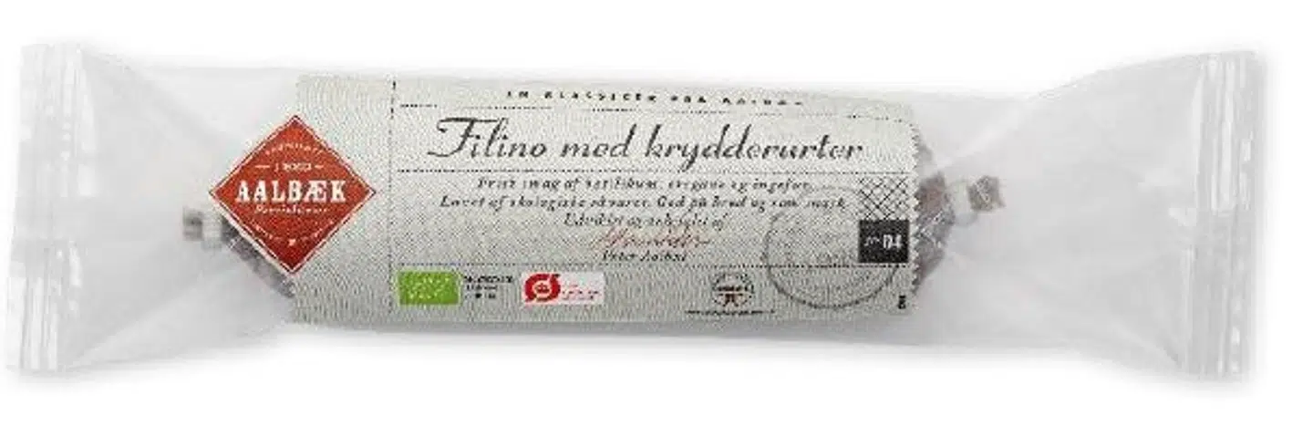 En klassiker fra Aalbæk, Filino Salami med krydderurter tilbagekaldes.