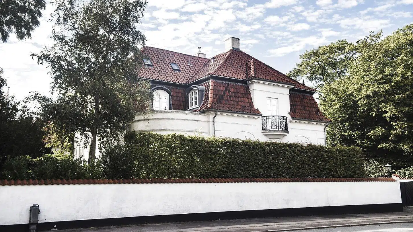 Grevinden boede i over ti år i denne villa på Svanemøllevej.