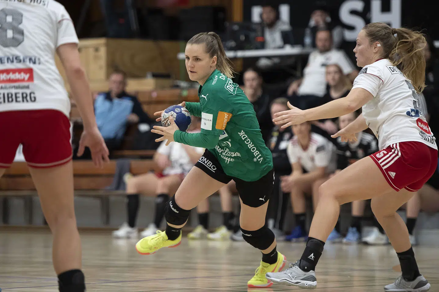 Laura Damgaard og Viborg måtte slide hårdt for sejren over Vendsyssel. (arkiv) Thomas Sjørup/Ritzau Scanpix