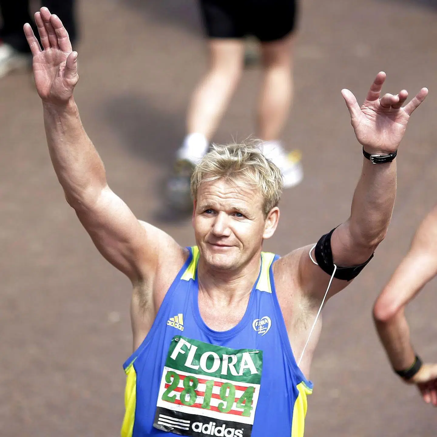 Gordon Ramsay har løbet marathon såvel som Iron Man. At lægge løbet på hylden er derfor ikke let.