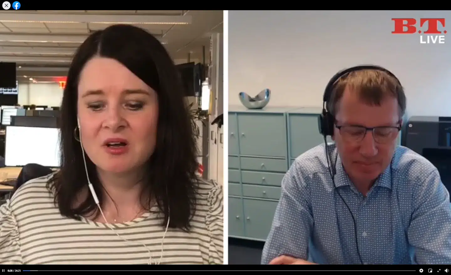 Enrico Krog Iversen i B.T. Live