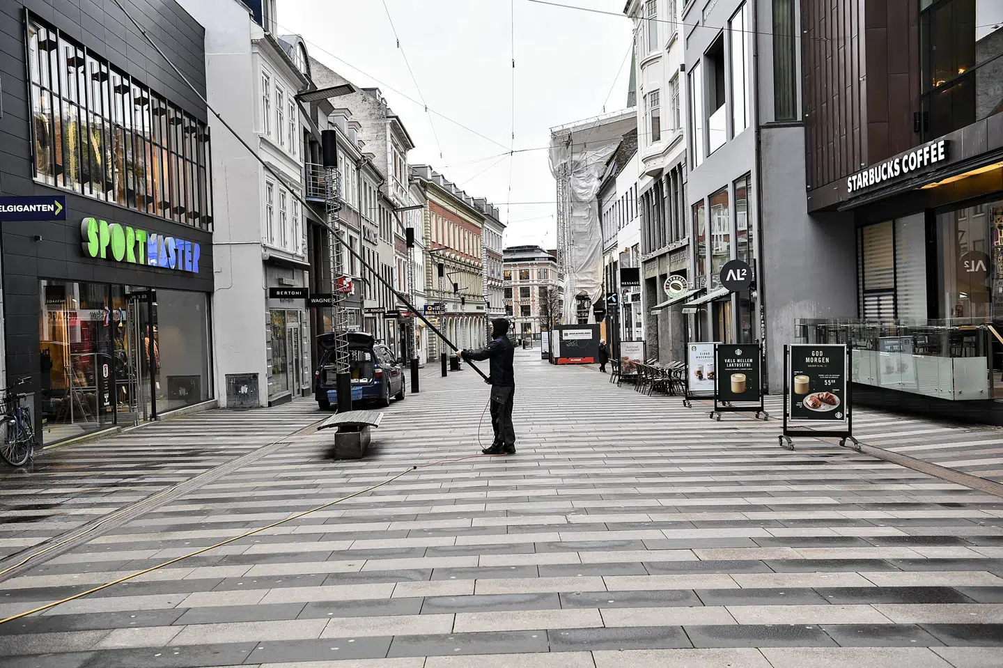 Store dele af detailhandlen har været lukket siden 25. december, mens storcentre har været lukket siden 17. december. (Arkivfoto) Ernst Van Norde/Ritzau Scanpix