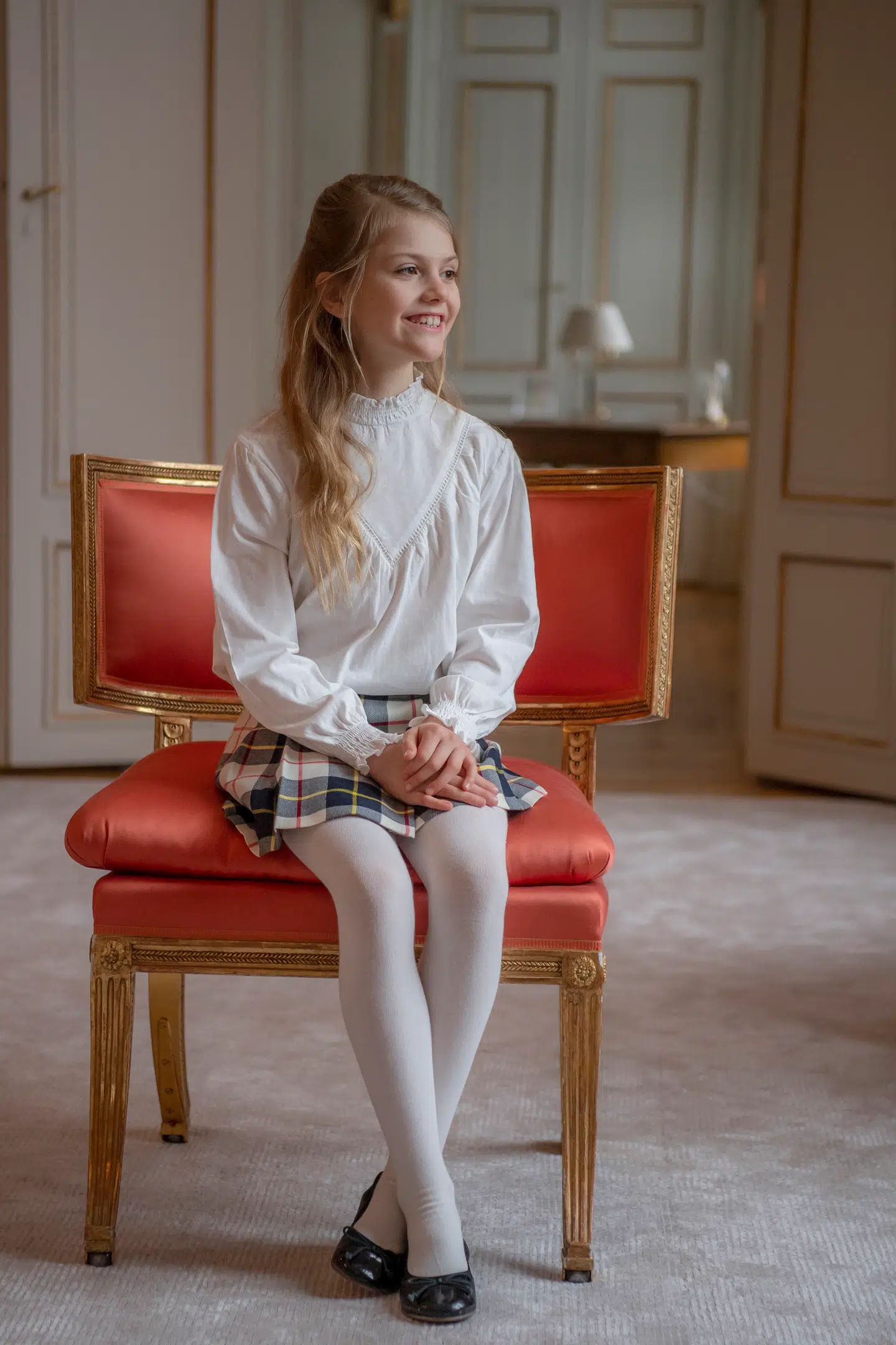 Prinsesse Estelle fylder tirsdag ni år.