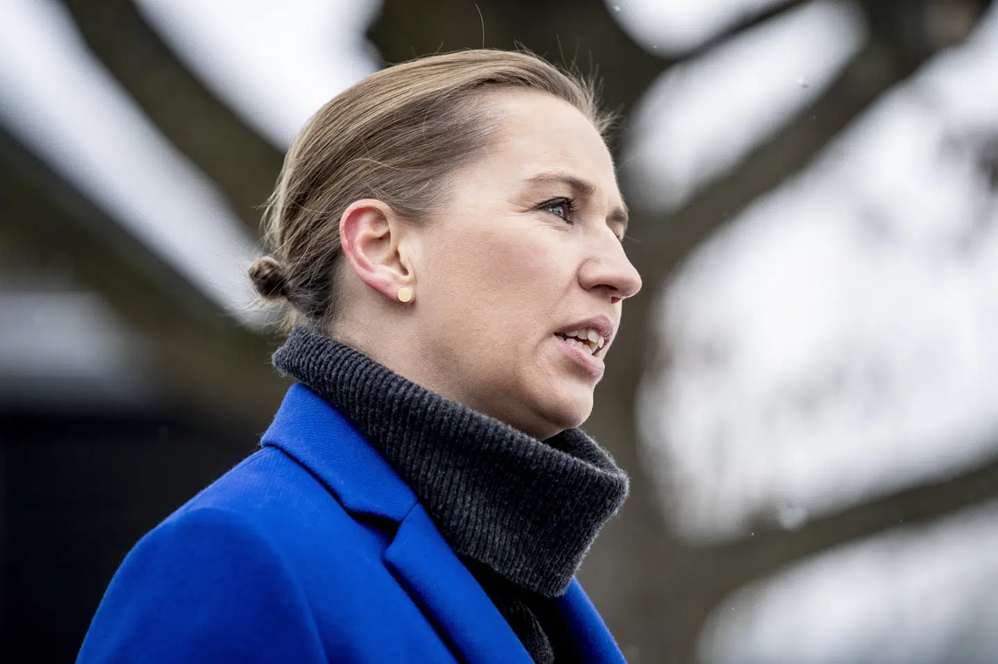 Der bliver ifølge statsminister Mette Frederiksen (S) tale om at løbe en kalkuleret risiko, hvis regeringen og Folketinget enes om at lave en genåbning, der ligner den, som en ekspertgruppe med deltagelse af sundhedsmyndighederne har forslået. Mads Claus Rasmussen/Ritzau Scanpix