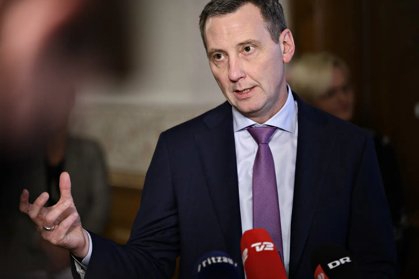 Justitsminister Nick Hækkerup (S) skal tirsdag eftermiddag drøfte den kommende genåbning af samfundet med de andre partier. (Arkivfoto) Philip Davali/Ritzau Scanpix