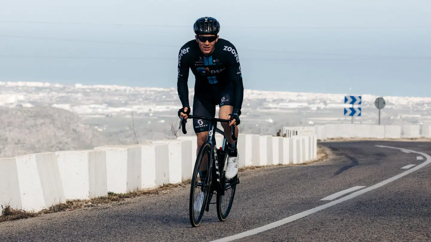 Danske Søren Kragh Andersen, der i 2020-sæsonen vandt to etaper i Tour de France, er en af de bærende kræfter på DSM-mandskabet.