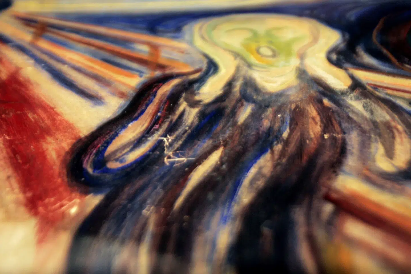 Norske eksperter fastslår efter omfattende undersøgelser, at Edvard Munch selv stod for en mystisk inskription på sit berømte maleri Skriget. Kan kun være malet af en vanvittig, står der i det ikoniske maleris øvre, venstre hjørne. Poppe, Cornelius/Ritzau Scanpix