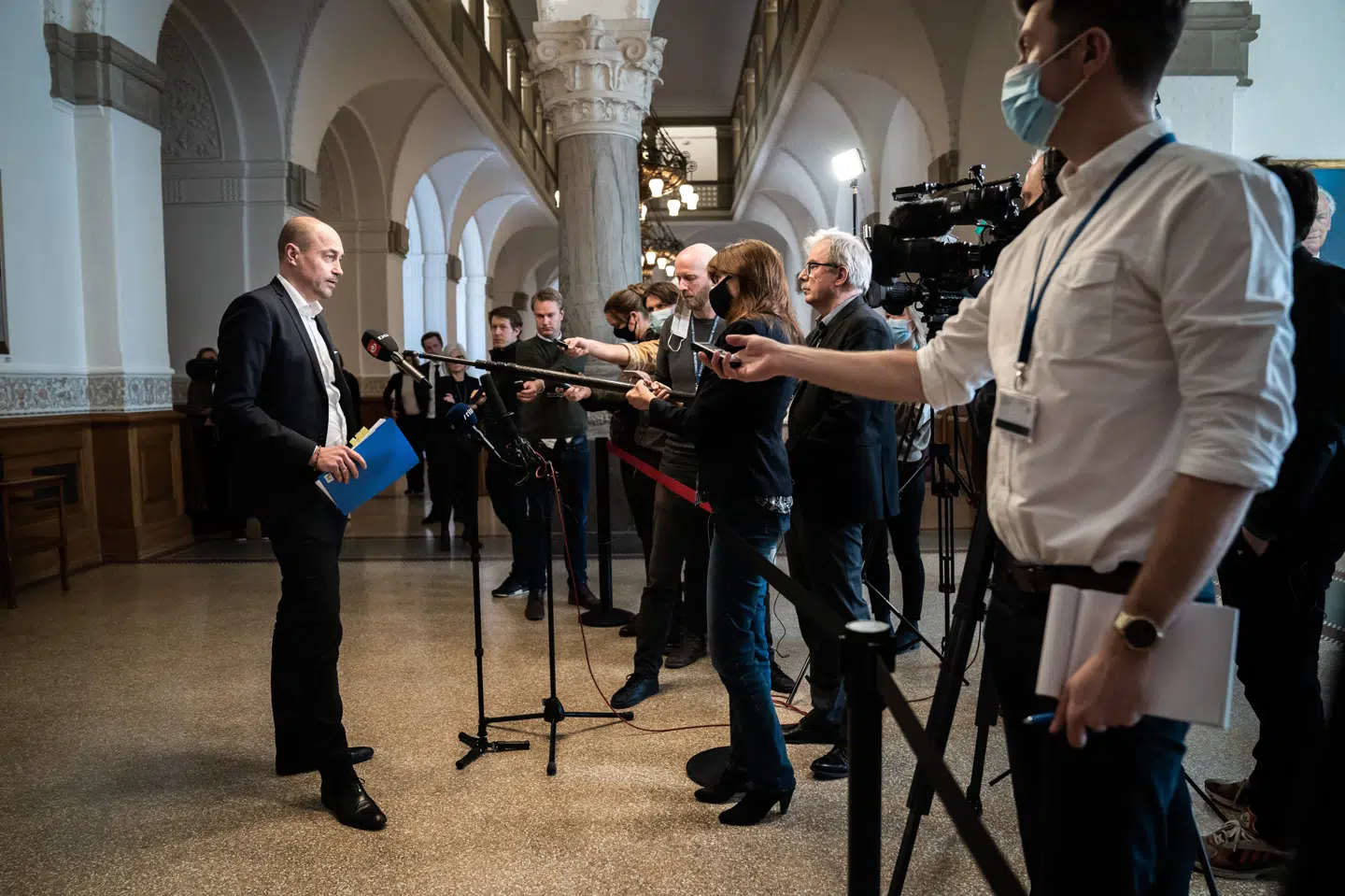 Magnus Heunicke (S) erklærer sig helt klar til at revidere den nye epidemilov til efteråret. Emil Helms/Ritzau Scanpix