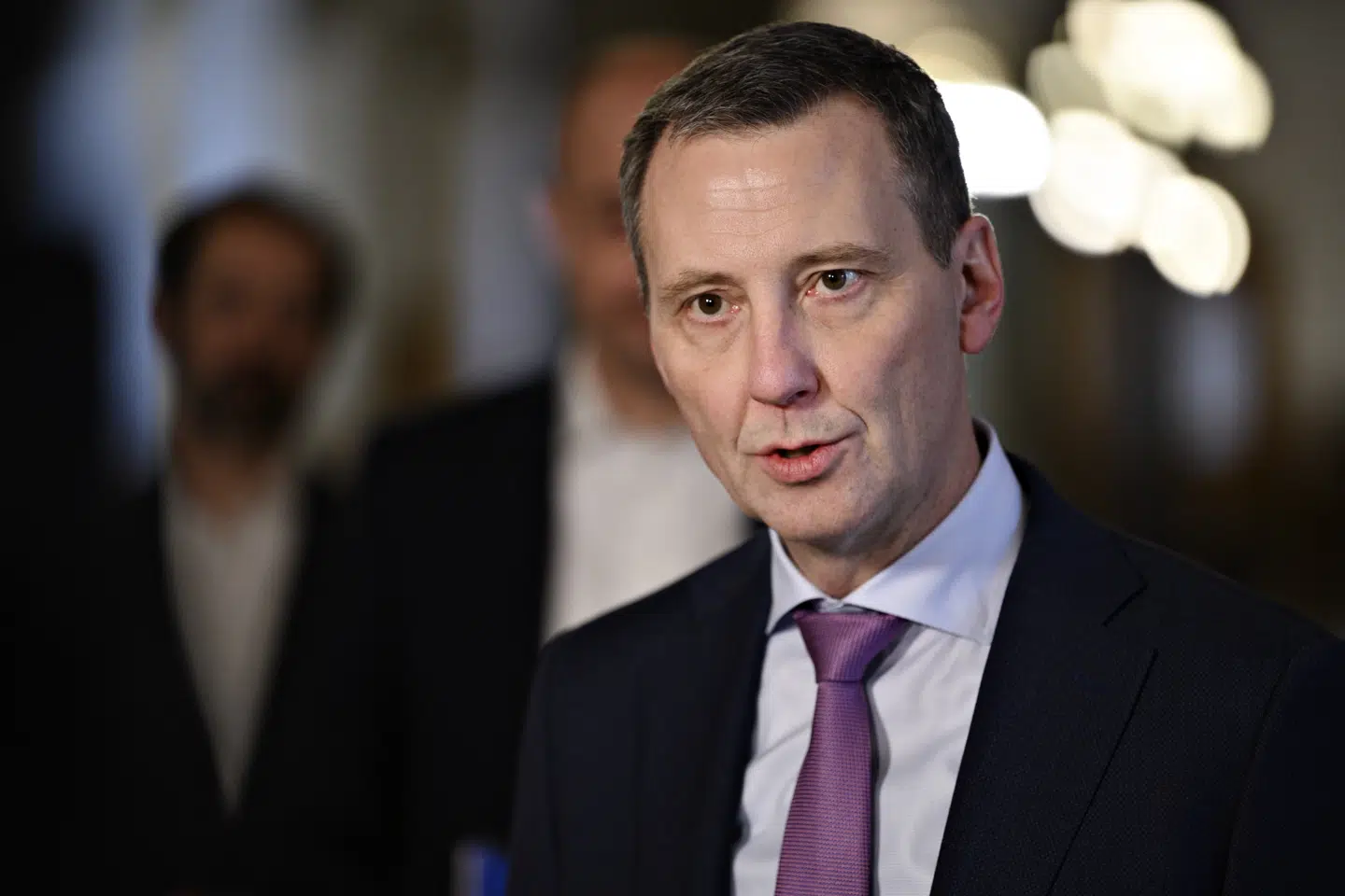 Justitsminister Nick Hækkerup (S) siger efter mødet med landets borgmestre, at kommunerne skal forberede test af elever og lærere, i tilfælde af at der åbnes, for at også de ældste elever kan vende tilbage til skolerne. Testkapaciteten skal helst være på plads 1. marts. Regeringen ventes snart at melde ud om, hvad der skal genåbnings, når de nuværende restriktioner udløber 28. februar. Philip Davali/Ritzau Scanpix