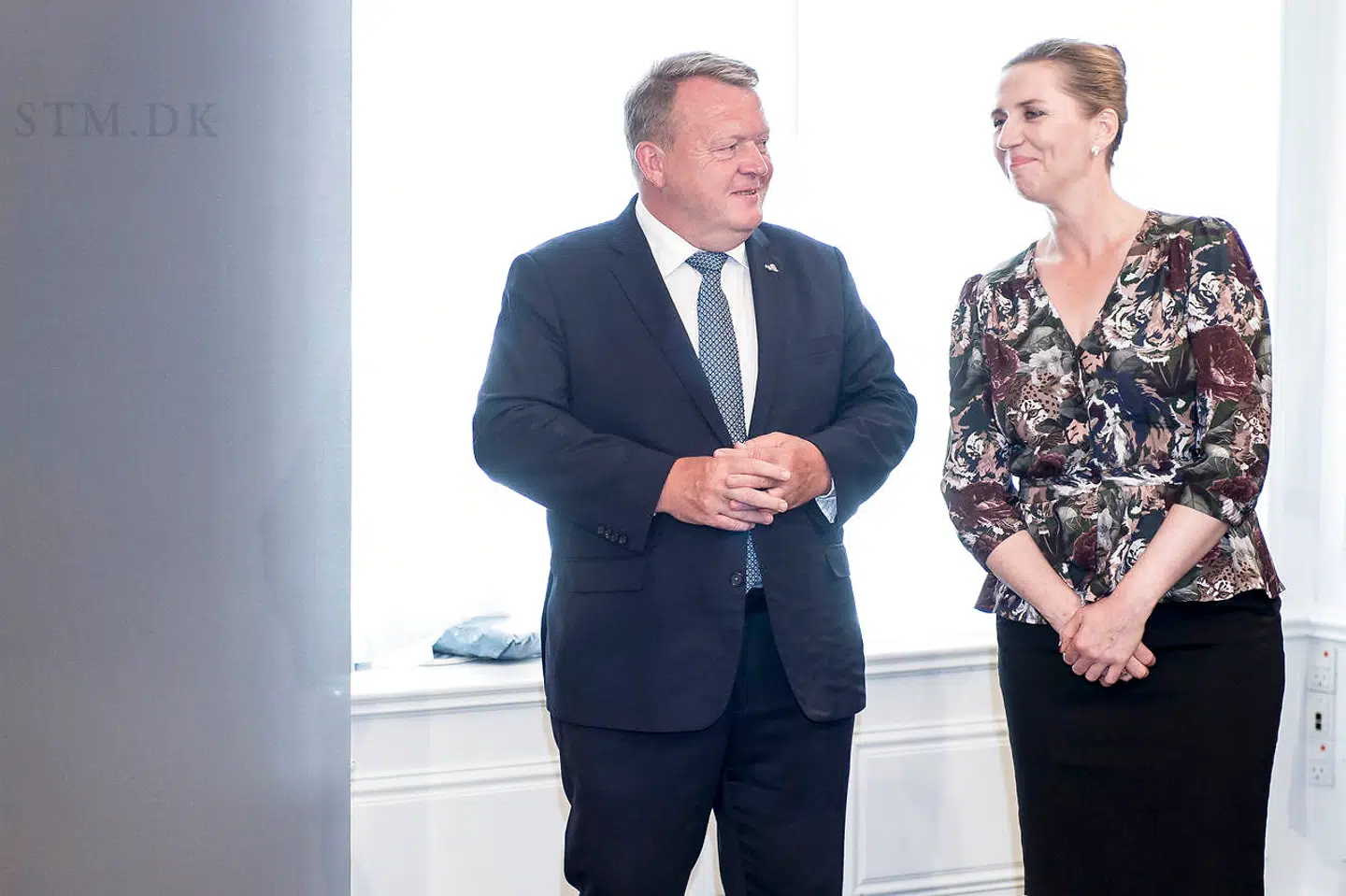 Lars Løkke Rasmussen overdrager til statsminister Mette Frederiksen i Statsministeriet i København torsdag 27. juni 2019. (Foto: Mads Claus Rasmussen/Ritzau Scanpix)