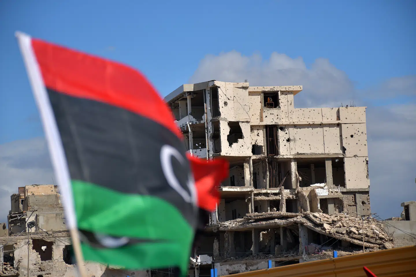 Libyen markerede i denne uge 10-årsdagen for det oprør, der væltede Muammar Gaddafis mangeårige styre - men samtidig sendte landet ud i en kaotisk og blodig konflikt. Hakeam El-Yamany/Ritzau Scanpix