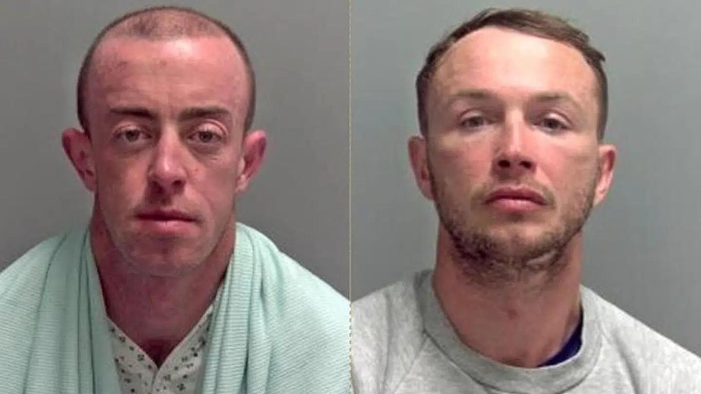 Briterne Anthony Reilly og Steve Brogan kom i havsnød, da de havde hentet to kilo kokain på en jetski i Holland.