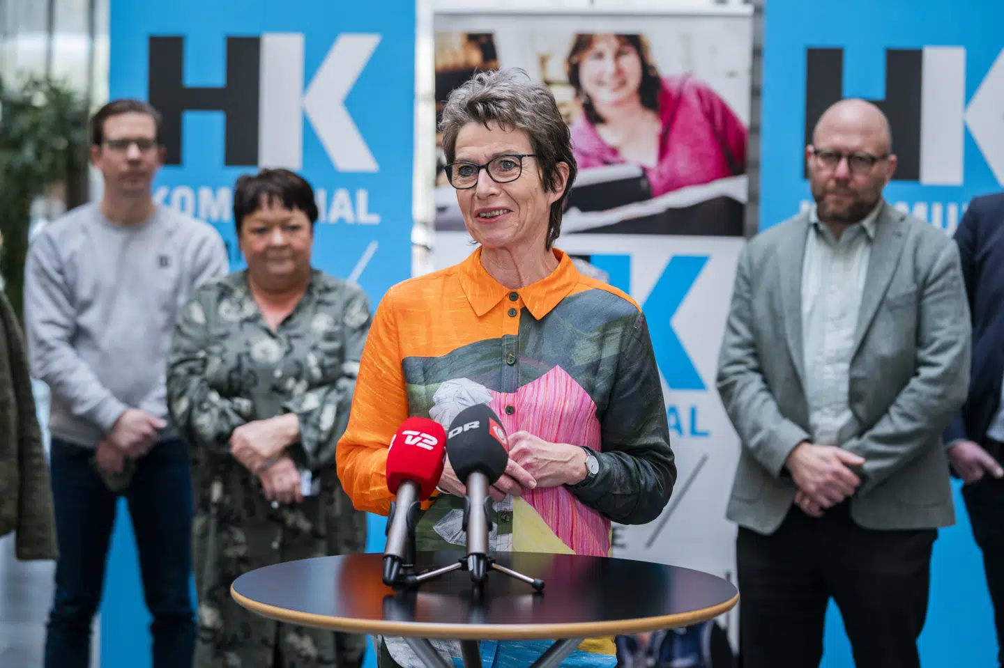 Formand for Dansk Sygeplejeråd Grete Christensen mener, at regionerne sender et vigtigt signal ved at give en særpulje på 33 millioner kroner til sygeplejerskerne, der ligger ud over de generelle lønstigninger. (Foto: Martin Sylvest/Ritzau Scanpix 2021) Martin Sylvest/Ritzau Scanpix