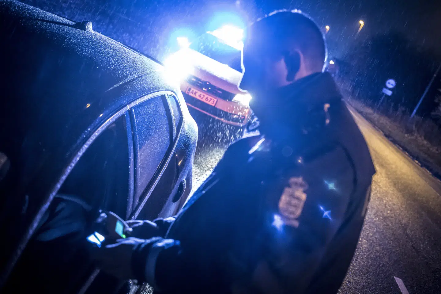 En 21-årig mand blev blandt andet sigtet for narko- og spirituskørsel efter at have kørt i den forkerte retning på Vestmotorvejen på Midtsjælland natten til lørdag. (Arkivfoto) Mads Claus Rasmussen/Ritzau Scanpix