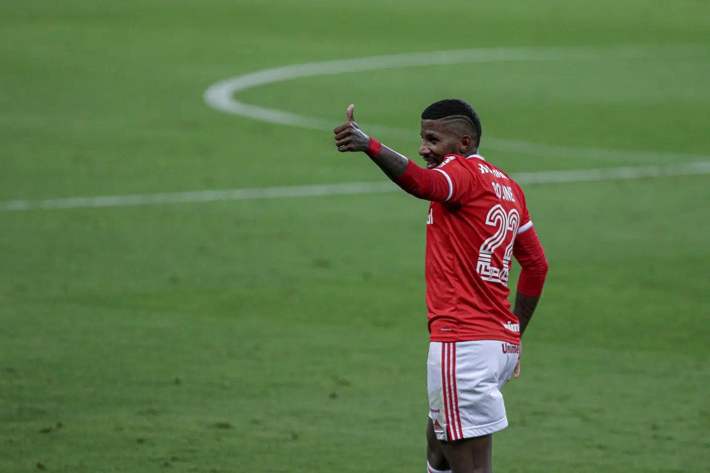 Rodinei - med det borgerlige navn Rodinei Marcelo de Almeida - er udlejet fra Flamengo til Internacional. (Arkivfoto) Fernando Alves/Ritzau Scanpix