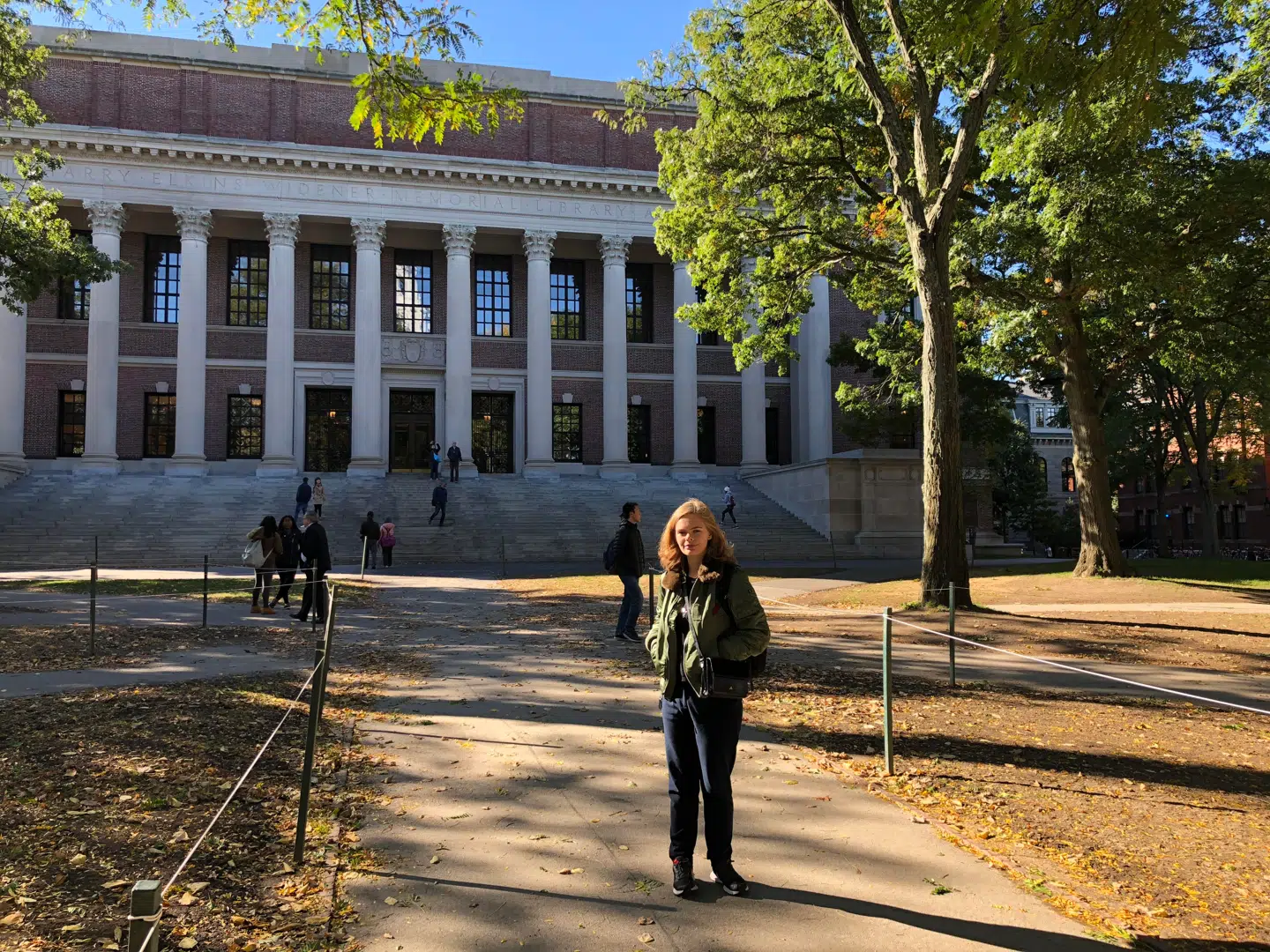 Nina Skov Jensen er blevet optaget på Harvard Universitet, hvor hun til september skal begynde at studere kunst. Privatfoto