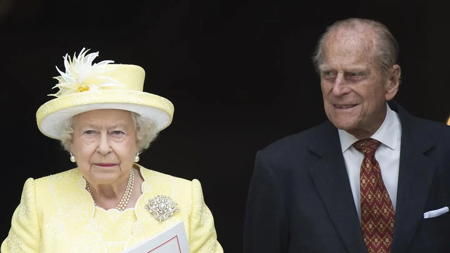 Britain's Queen Elizabeth II (L) and Prince Philip, The Duke of Edinburg, leave St. Paul's Cathedral in London, Britain, 10 June 2016 (reissued 09 January 2021). According to Buckingham palace, the royal couple have received vaccinations against COVID-19. EPA/FACUNDO ARRIZABALAGA