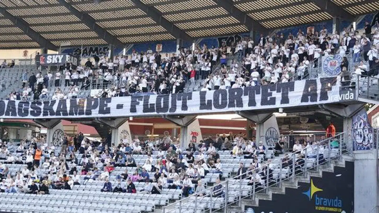 Superligaopgøret mellem AGF og Vejle Boldklub på Ceres Park i Aarhus mandag 14. september 2020, hvor mere end 7000 tilskuere var til stede på lægterne. Foto: Henning Bagger / Ritzau Scanpix