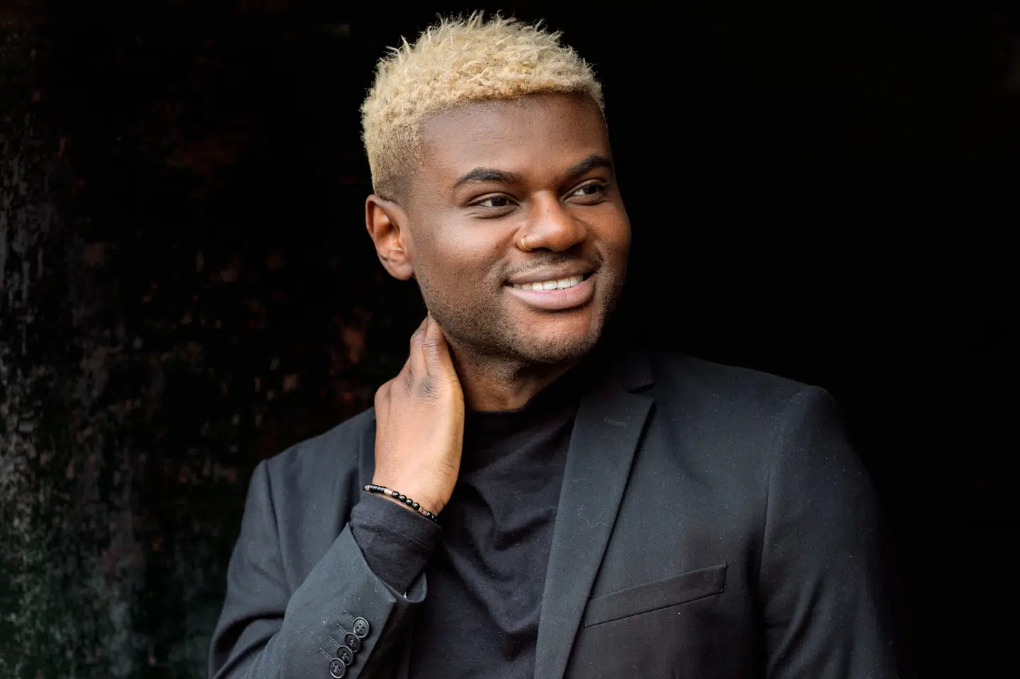 Jean Michel stiller op til Dansk Melodi Grand Prix 2021 med sangen Beautiful. Betina Garcia/Free