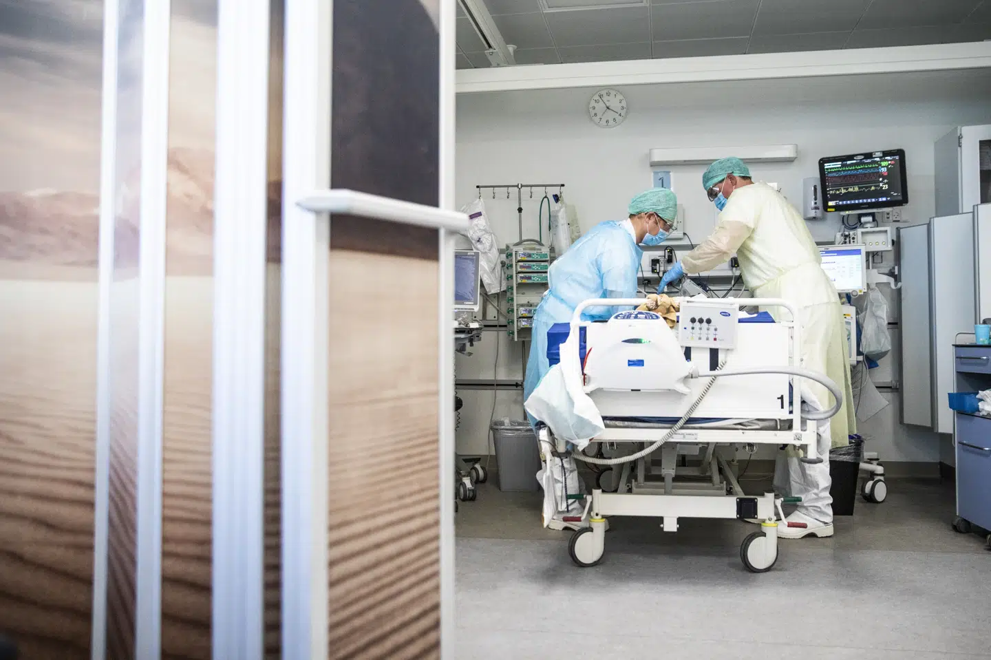 Antallet af indlagte med coronavirus er mere end halveret i løbet af februar. 1. februar var 546 indlagt med coronavirus på de danske hospitaler. (Arkivfoto). Ólafur Steinar Gestsson/Ritzau Scanpix