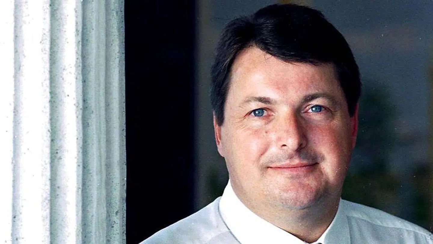 Milliardæren Eigild Bødker Christensen i sine yngre dage. Her ses han i 1997.